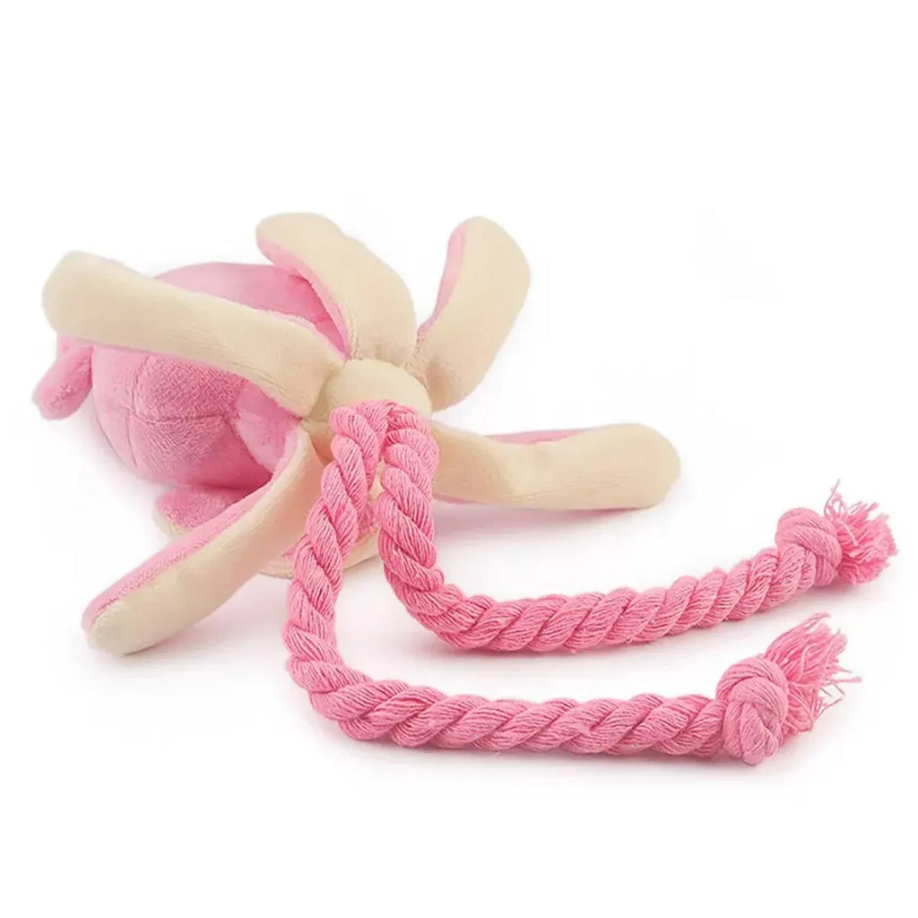 Supet Pet Octopus Plush Rope Toy  Fun and Interactive, Suitable for Indoor and Outdoor