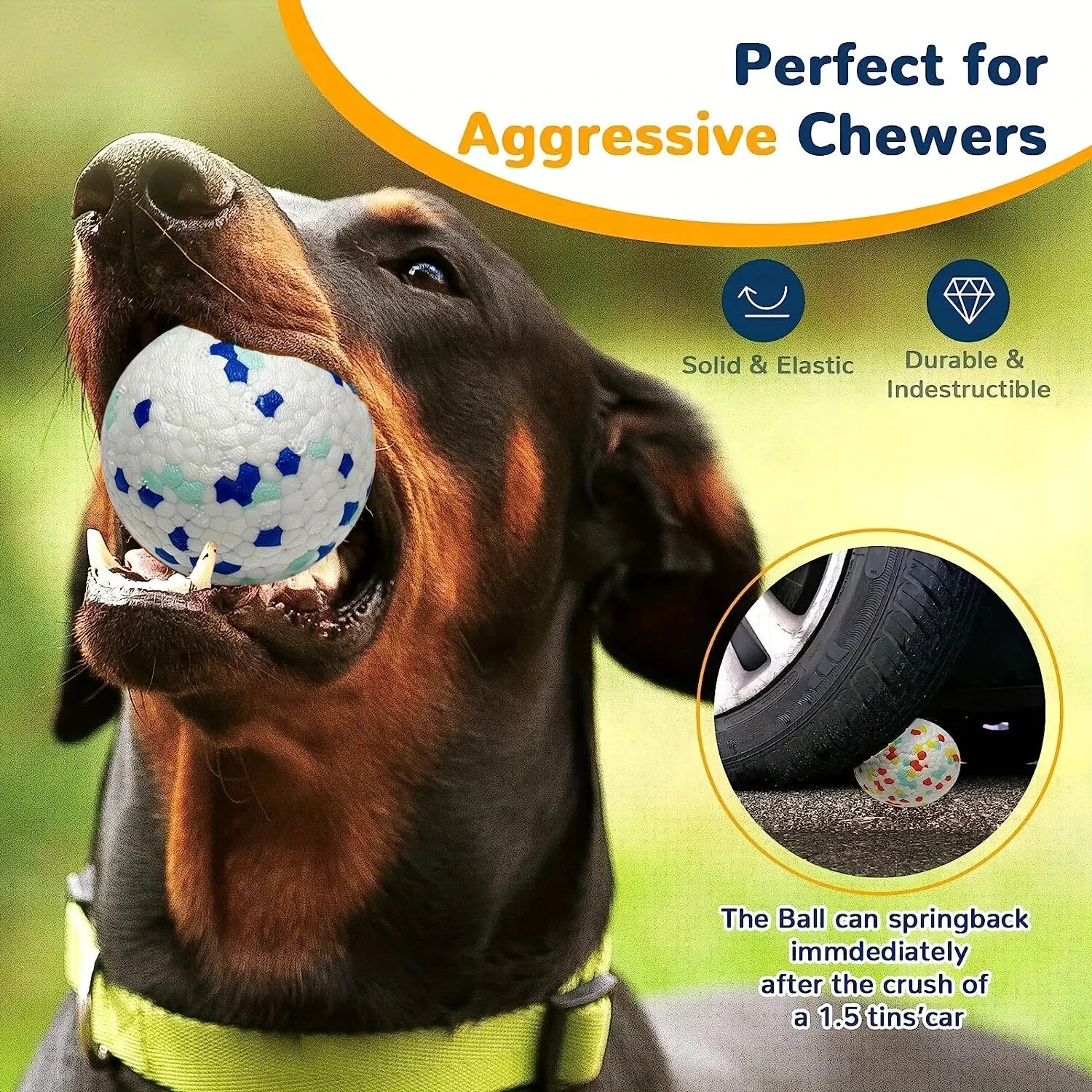 Dog Toy Durable Crew Ball Pet Grindin Toy For Dog