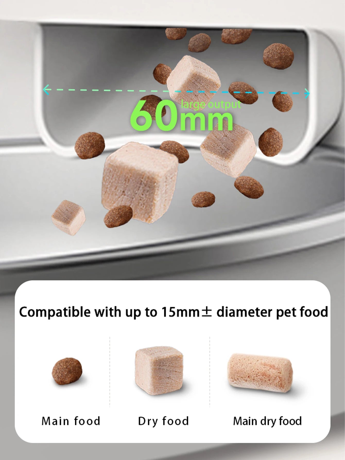 AURABASE - Smart Automatic Cat Feeder with Camera and Wi-Fi, Tuya App Controlled Pet Food Dispenser."