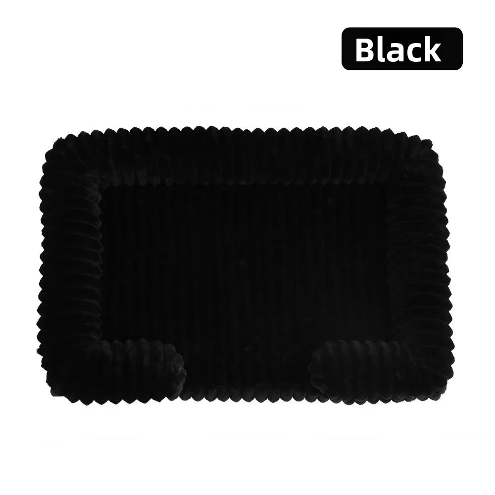 AURABASE - Warm Winter Dog Bed for Small Cats and Medium Dogs, Soft Puppy Sofa Mat.