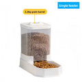 Aura Base 4L Automatic Cat Feeder & Waterer Set for Cats and Dogs.