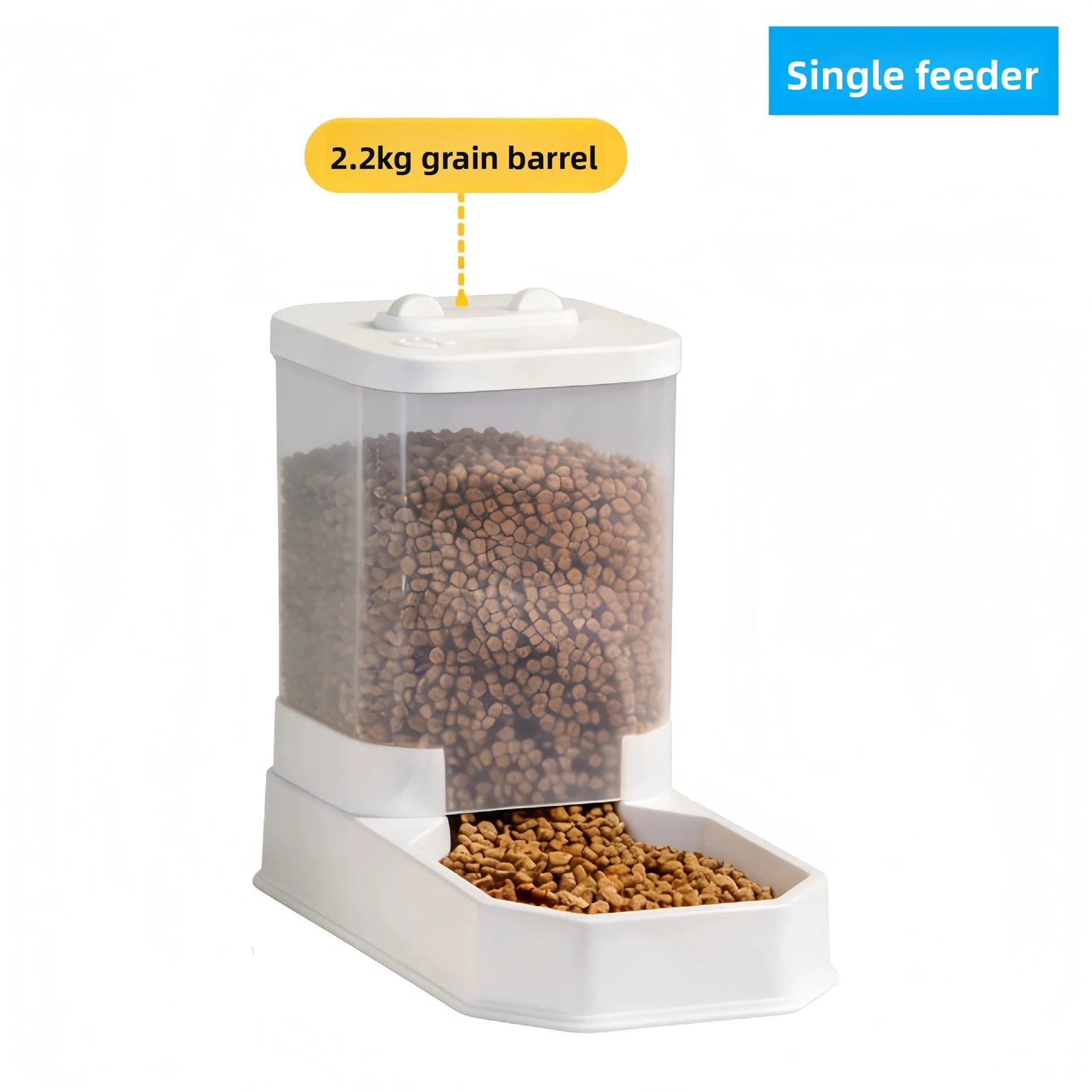 Aura Base 4L Automatic Cat Feeder & Waterer Set for Cats and Dogs.