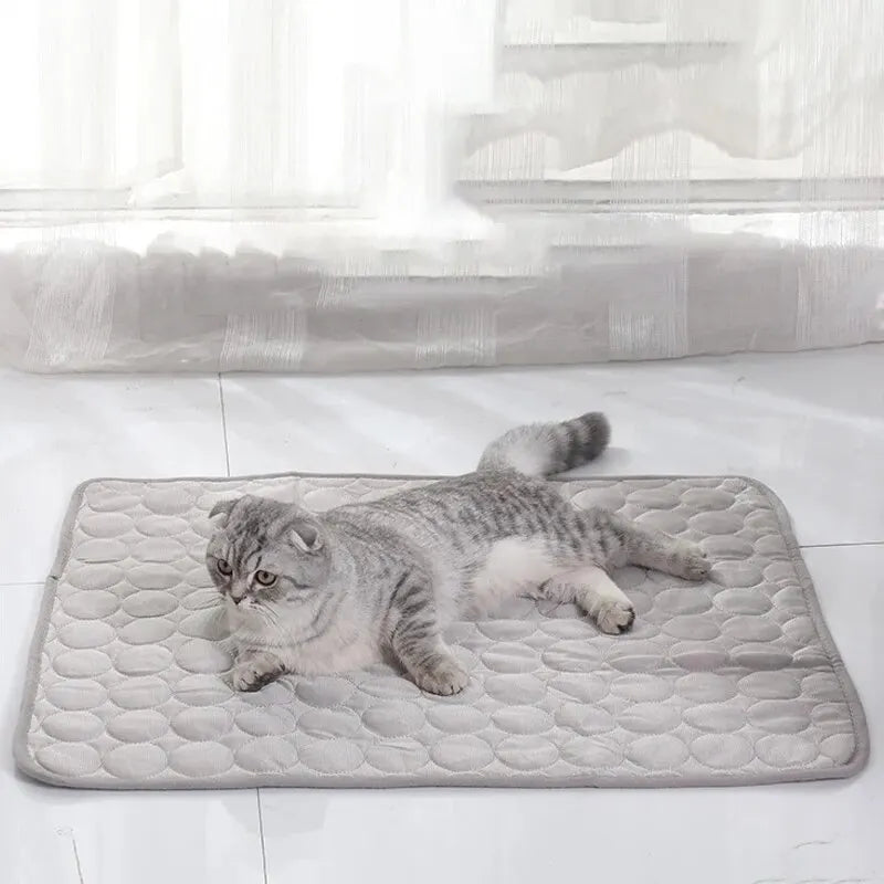 AURABASE - Summer Cooling Pet Mat, Breathable Ice Pad for Dogs and Cats
