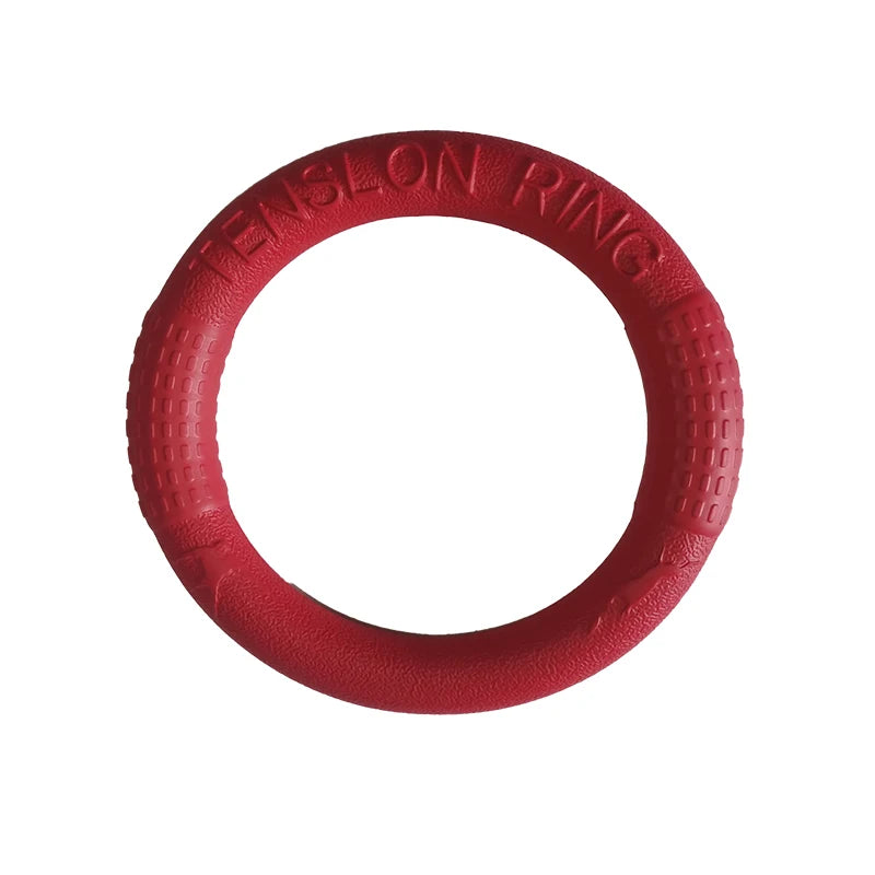 Floating Water Dog Toys Pet Flying Disk Training Ring Interactive Toy Puller Resistant Aggressive Chewing for Small Medium Dogs