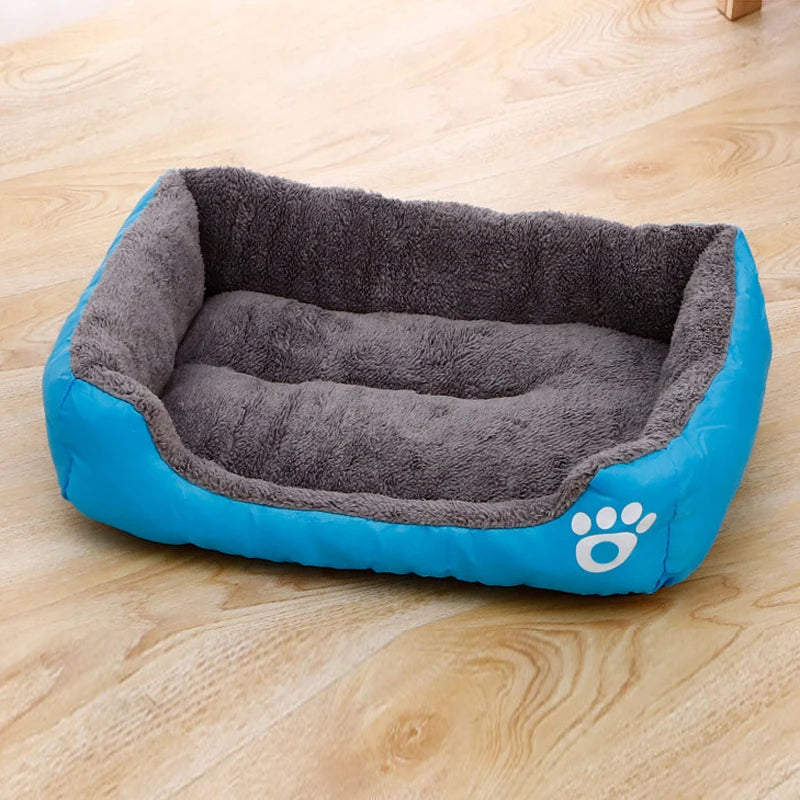 AURABASE - Plush Dog Bed for Large, Medium and Small Dogs, Non-Slip and Bite-Resistant Pet Sleeping Mat.