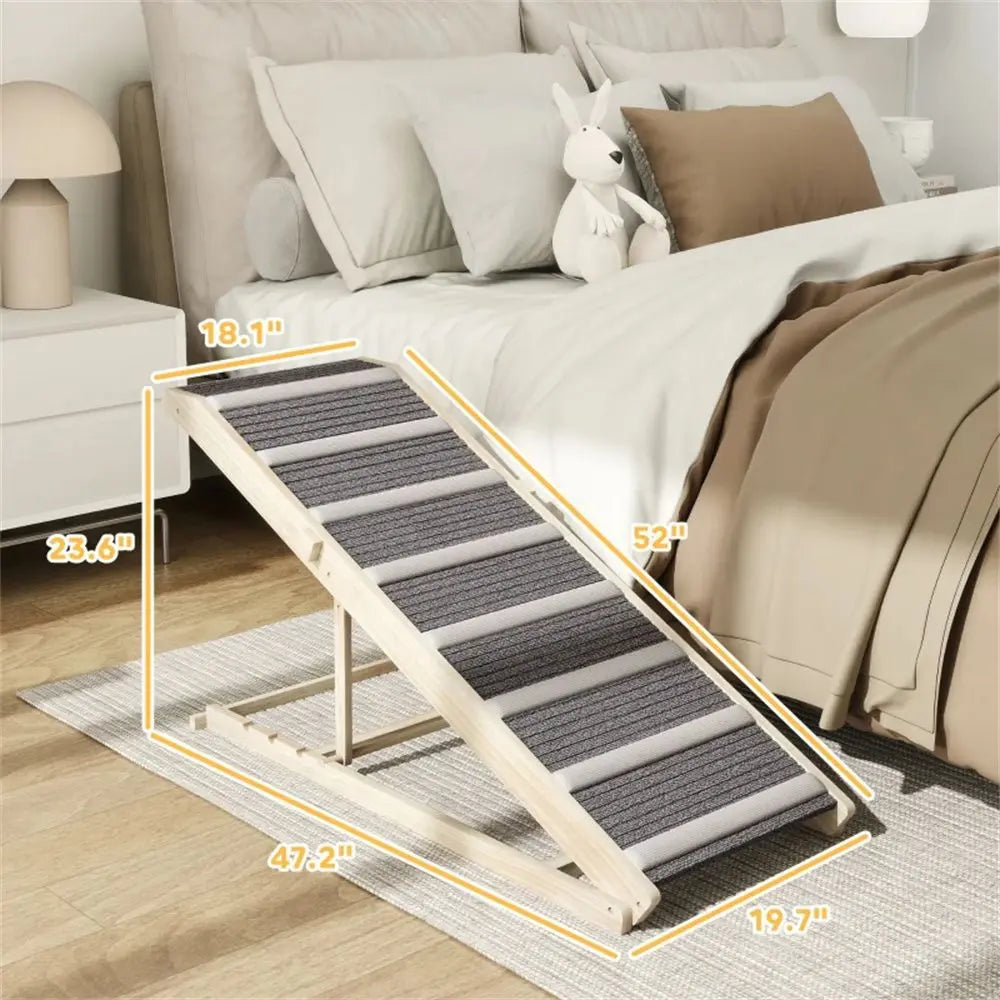 Foldable Safety Ramp for Pets Dog Ramp Bed & Accessories
