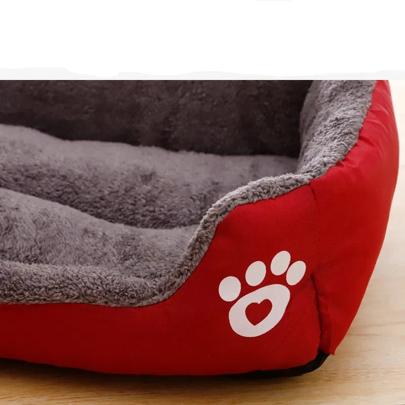 Aura Base - Candy-Colored Warm Pet Kennel, Square Nest Bed for Small and Medium Dogs.