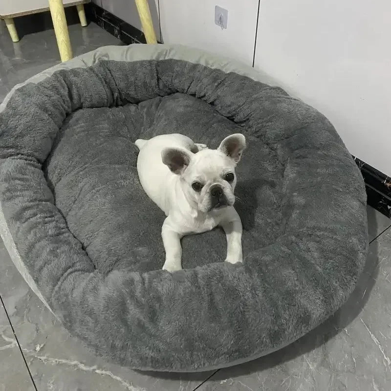 AURABASE - Very Soft Warm Dog Bed, Cozy Pet Basket for Medium and Large Dogs.