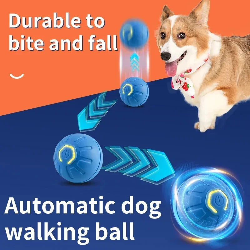 Smart Dog Toys Ball Moving Ball USB Automatic Gift Cat Product