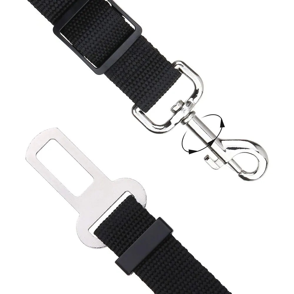 Pet Dog Cat Car Seat Dog Car Seat Belt Safety Protector Travel Pets Accessories Dog Leash Collar Breakaway Solid Car Harness