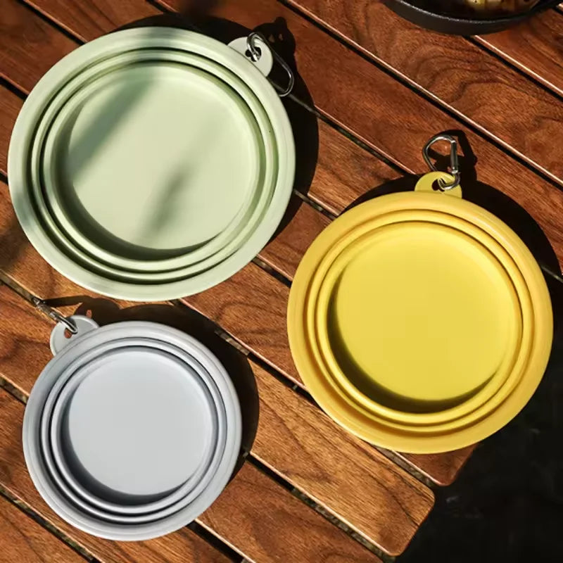 Folding Bowl for Cat/dog  Food/Water Large