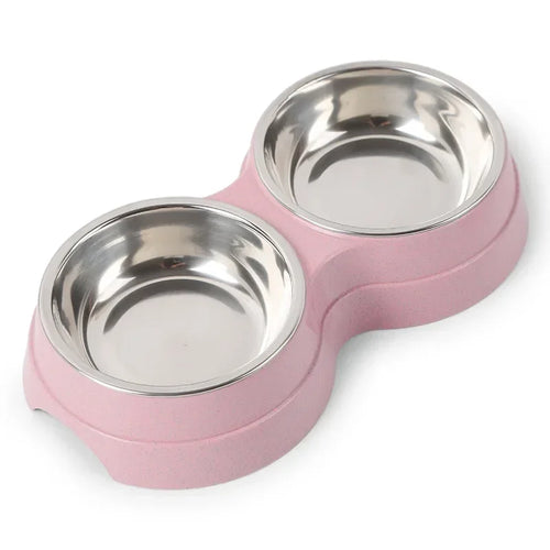 2-in-1 Dog & Cat Feeding Bowls
