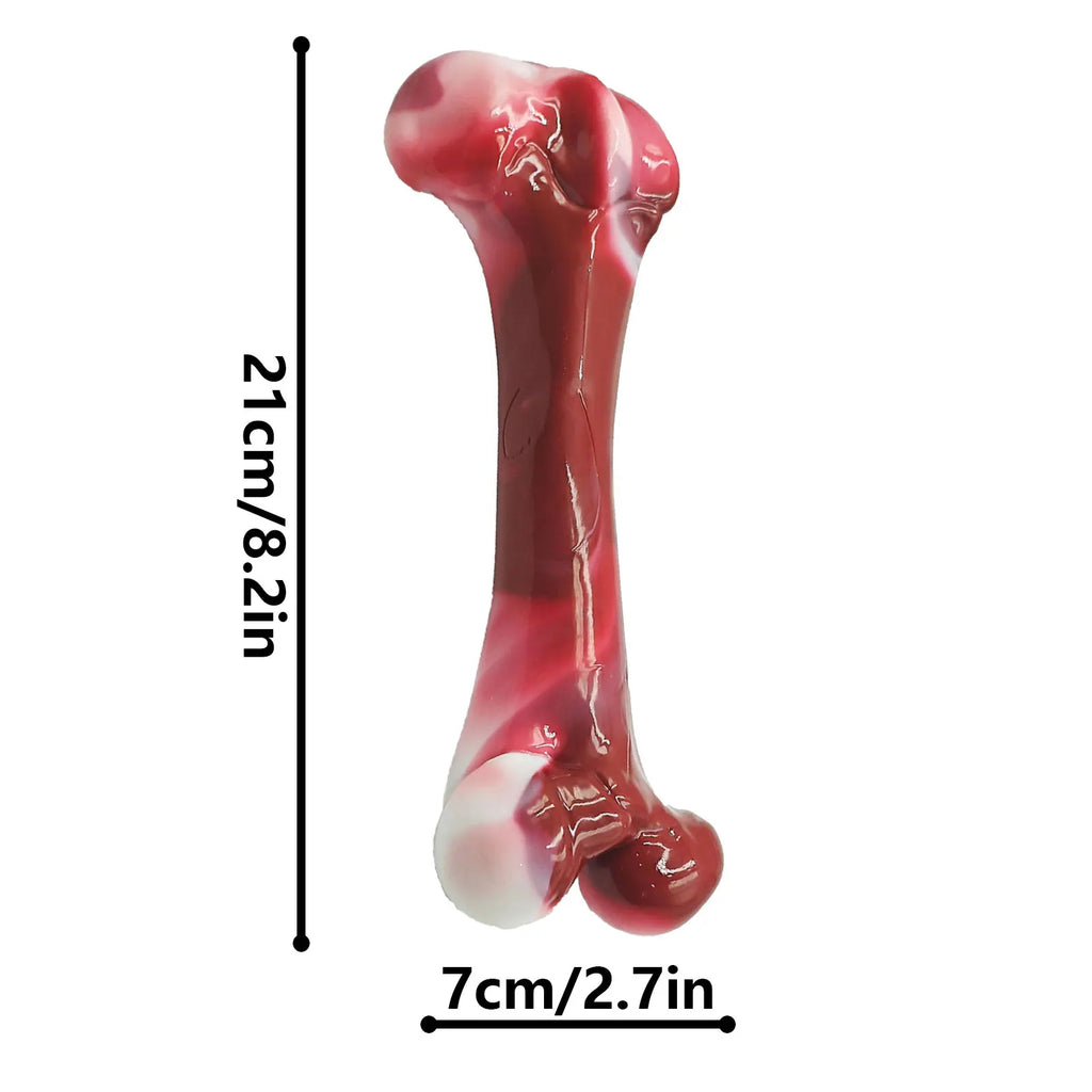 Dog Bones, Bacon Flavor Tough Dog Toys Bone