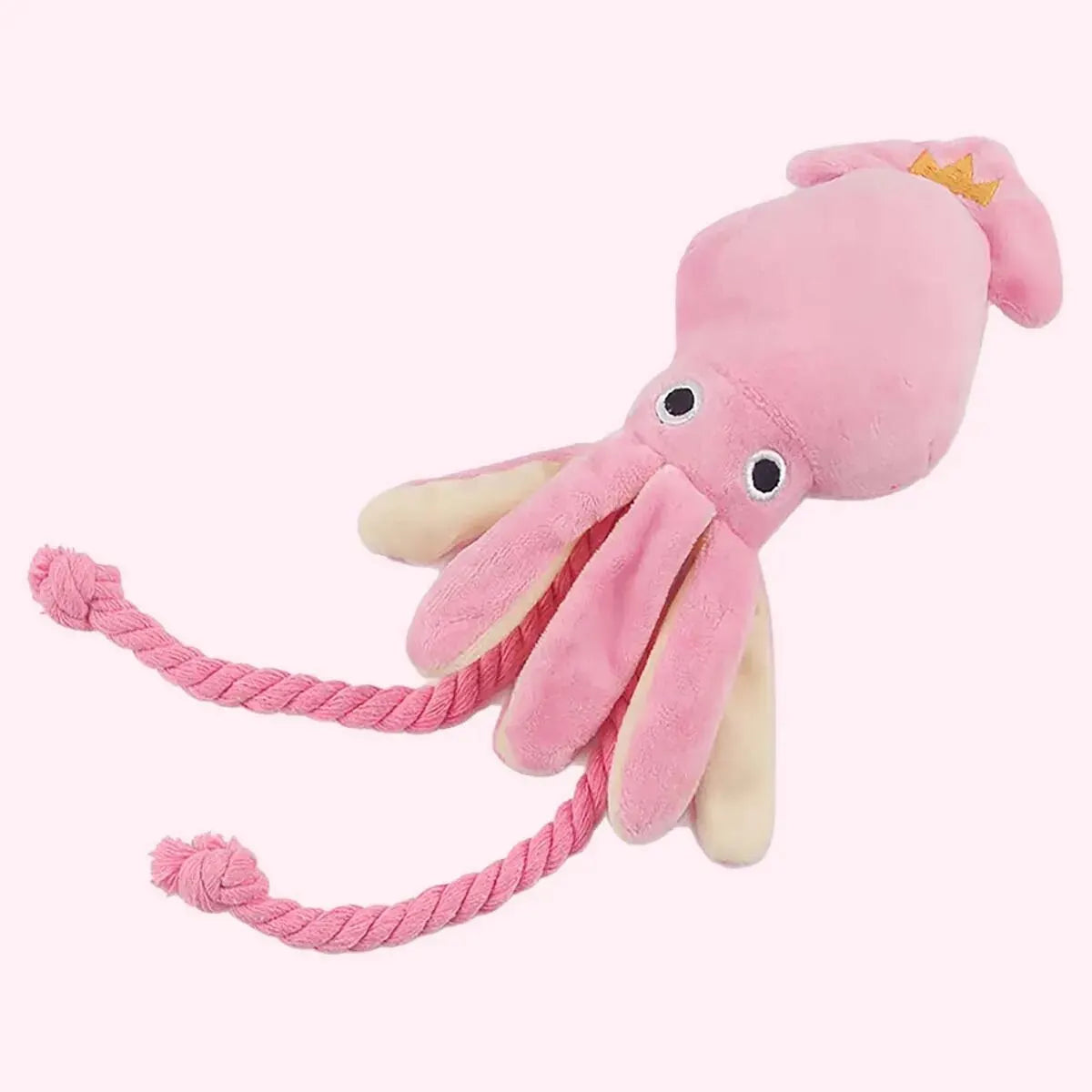Supet Pet Octopus Plush Rope Toy  Fun and Interactive, Suitable for Indoor and Outdoor