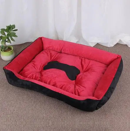 Aura Base - Candy-Colored Warm Pet Kennel, Square Nest Bed for Small and Medium Dogs.