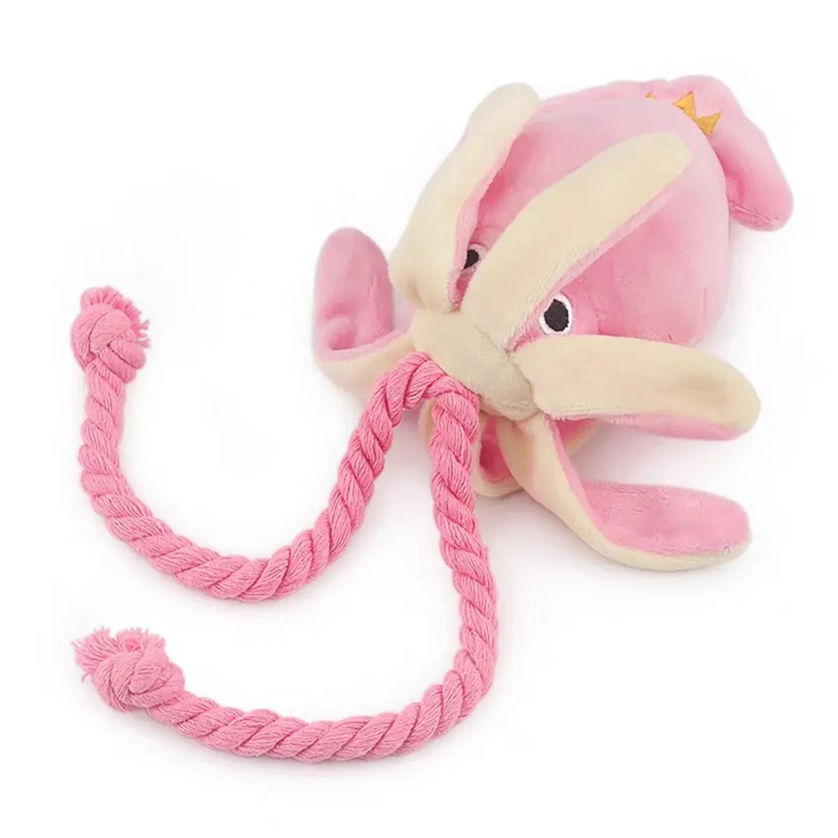 Supet Pet Octopus Plush Rope Toy  Fun and Interactive, Suitable for Indoor and Outdoor