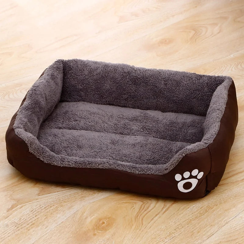 AURABASE - Plush Dog Bed for Large, Medium and Small Dogs, Non-Slip and Bite-Resistant Pet Sleeping Mat.
