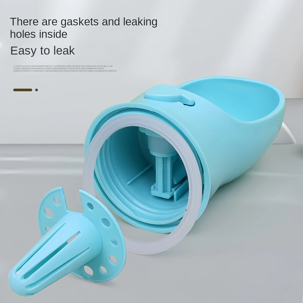 Pets Dog Water Bottle Portable Food Bottle with Food Dispenser Puppy