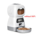 AURABASE - 3.5L Smart Automatic Pet Feeder with Wi-Fi and Voice Recorder, Large Capacity Timing Food Dispenser.