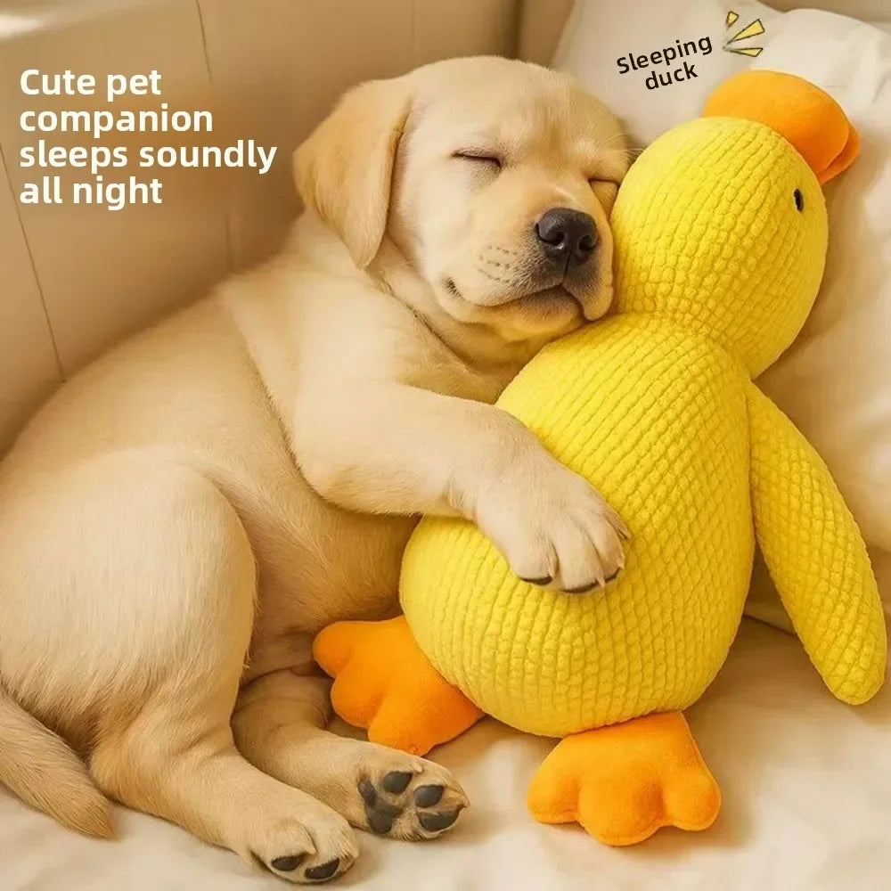 1/3PCS Things For Dogs Duck Toy Luxury Sleep Aid Durable Puppy Companion Pet