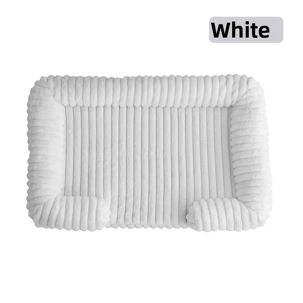 AURABASE - Warm Winter Dog Bed for Small Cats and Medium Dogs, Soft Puppy Sofa Mat.