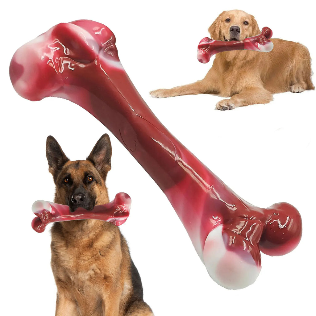 Dog Bones, Bacon Flavor Tough Dog Toys Bone