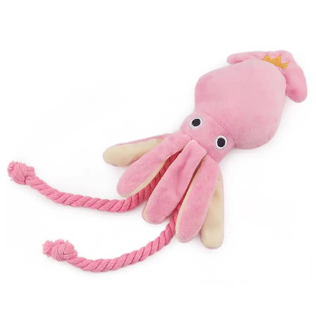 Supet Pet Octopus Plush Rope Toy  Fun and Interactive, Suitable for Indoor and Outdoor
