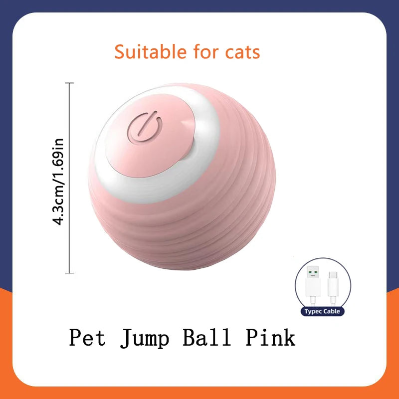Smart Dog Toys Ball Moving Ball USB Automatic Gift Cat Product