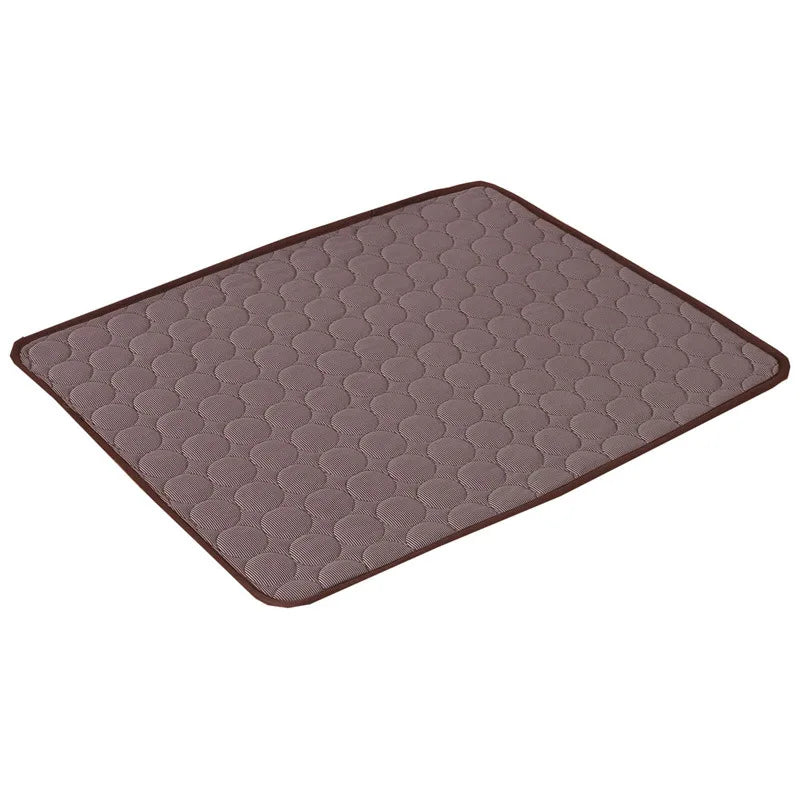 AURABASE - Extra Large Dog Cooling Mat, Summer Comfort Pet Bed for Large and Small Dogs.