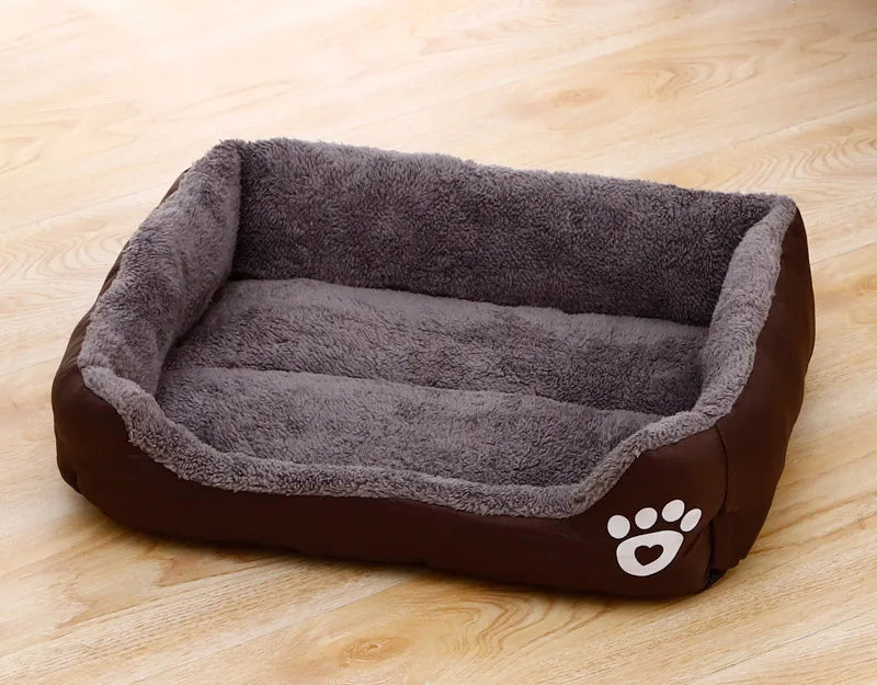 Aura Base - Candy-Colored Warm Pet Kennel, Square Nest Bed for Small and Medium Dogs.