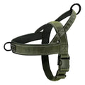 Tactical No-Pull Dog Harness for Large Breed: Heavy-Duty Vest with Reflective Strip, Adjustable & Padded for Control and Pullers