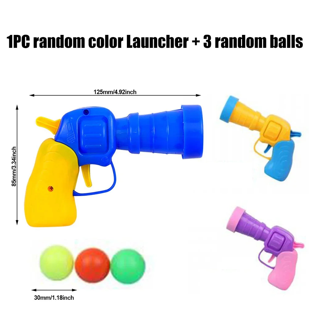 Funny Cat Toy Interactive Launch Pet Training Toy For Kitten Mini Flying Disc Shooting Gun Chasing Games Cat Toys Pet Supplies