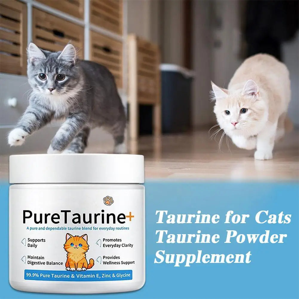200g Taurine For Cats Taurine Powder Supplement  Support Support Heart Health And Maintain Daily Nutritional Supplements