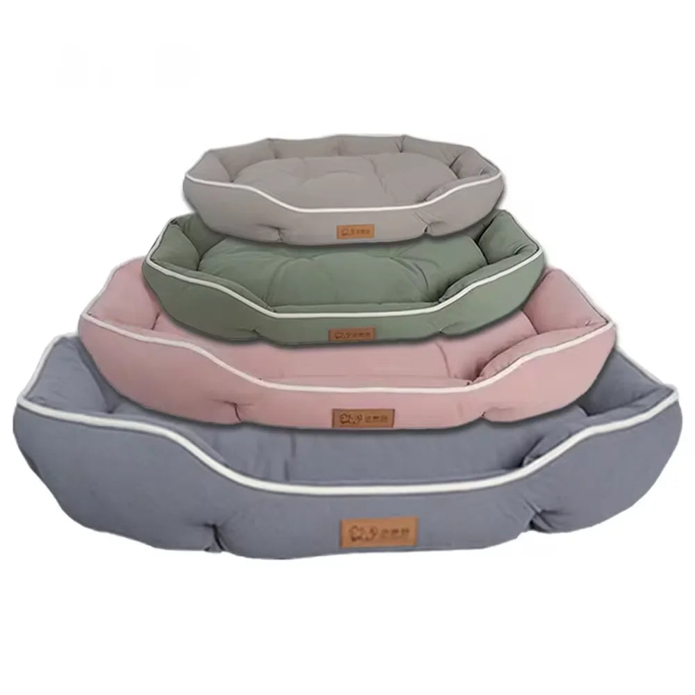 AURABASE - Large Pet Sleep Bed and Dog House, Warm Sofa Sleeping Mat and Cushion for Dogs and Cats.
