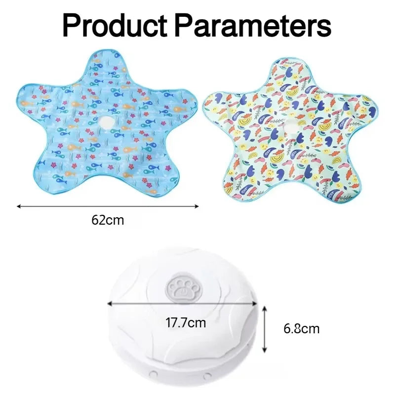 Touch Activated Auto Hide Seek Pet Toy Squeaky Simulation Mouse Funny Exercise Toy for Kittens