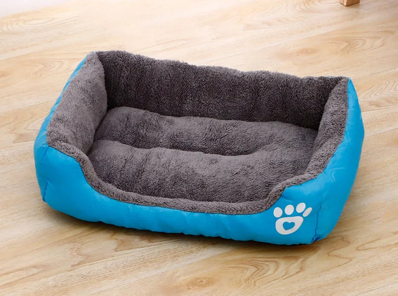 Aura Base - Candy-Colored Warm Pet Kennel, Square Nest Bed for Small and Medium Dogs.