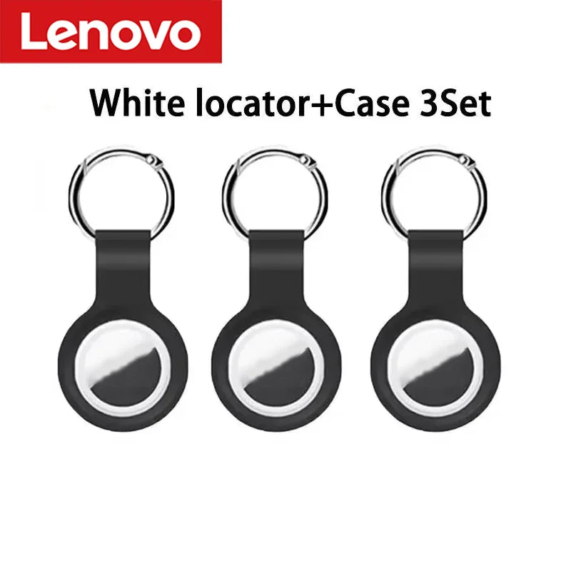 Lenovo GPS AntiLost Device Mini Bluetooth 5.0 Tracker Round Pet Kids Bag Wallet Tracking Finder Locator Air Tag Smart Home