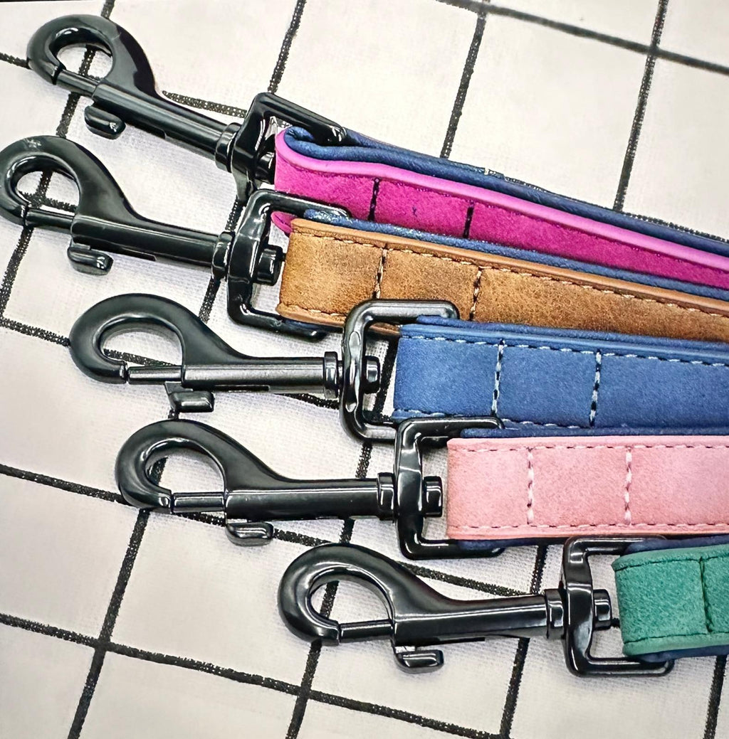 Dog Leash Harness Leather Lead Pet Dog Puppy Walking Running Leashes Training Rope Belt for Small Medium Large Dogs Pet Supplies