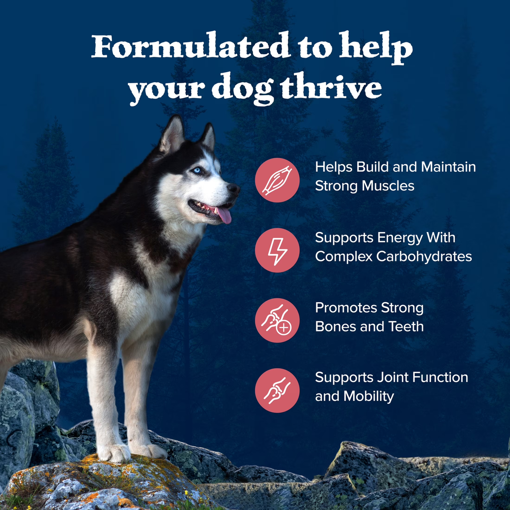 Wilderness Natural High-Protein Adult Dog Dry Food, Salmon Recipe, 24 Lb.