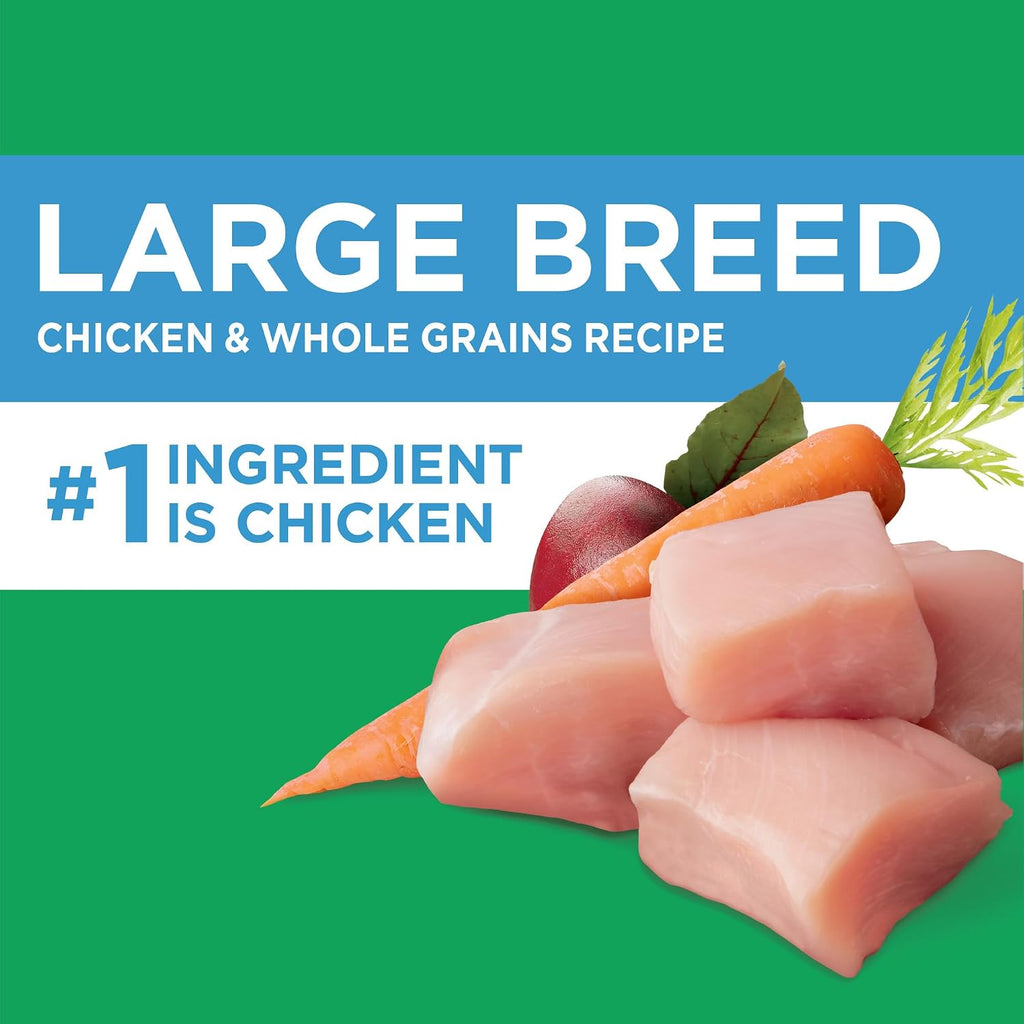 Proactive Health Large Breed Dry Dog Food, Chicken, 30 Lb | Veterinarian-Recommended, Real Chicken #1 Ingredient, L-Carnitine for Metabolism, Glucosamine & Chondroitin, Optimal Calcium