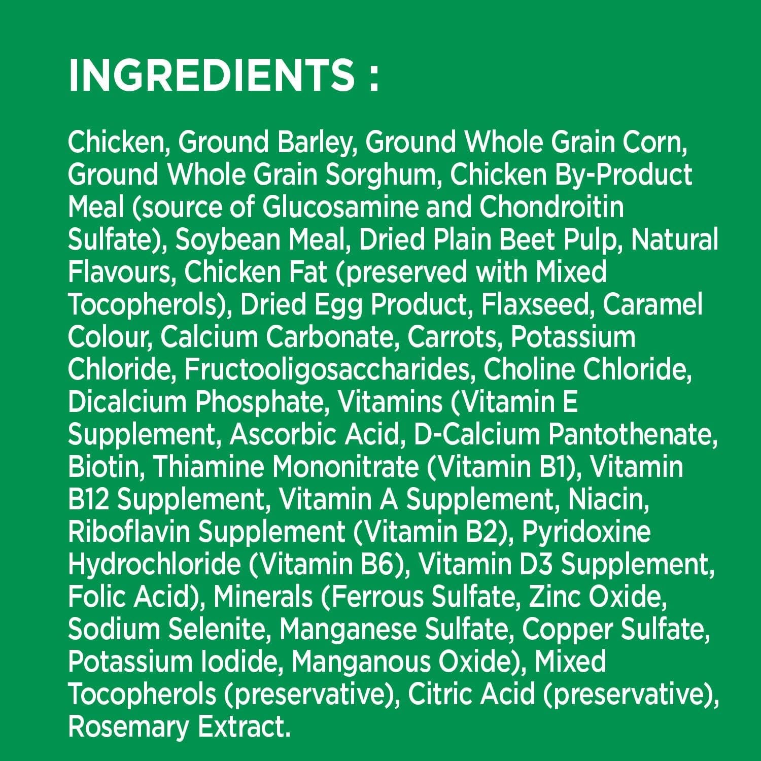 Proactive Health Large Breed Dry Dog Food, Chicken, 30 Lb | Veterinarian-Recommended, Real Chicken #1 Ingredient, L-Carnitine for Metabolism, Glucosamine & Chondroitin, Optimal Calcium