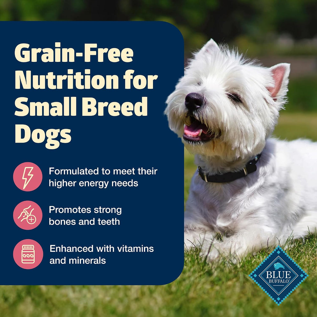 Freedom Grain-Free Small Breed Dry Dog Food, Supports High Energy Needs, Made in the USA with Natural Ingredients, Chicken & Potatoes, 11-Lb Bag