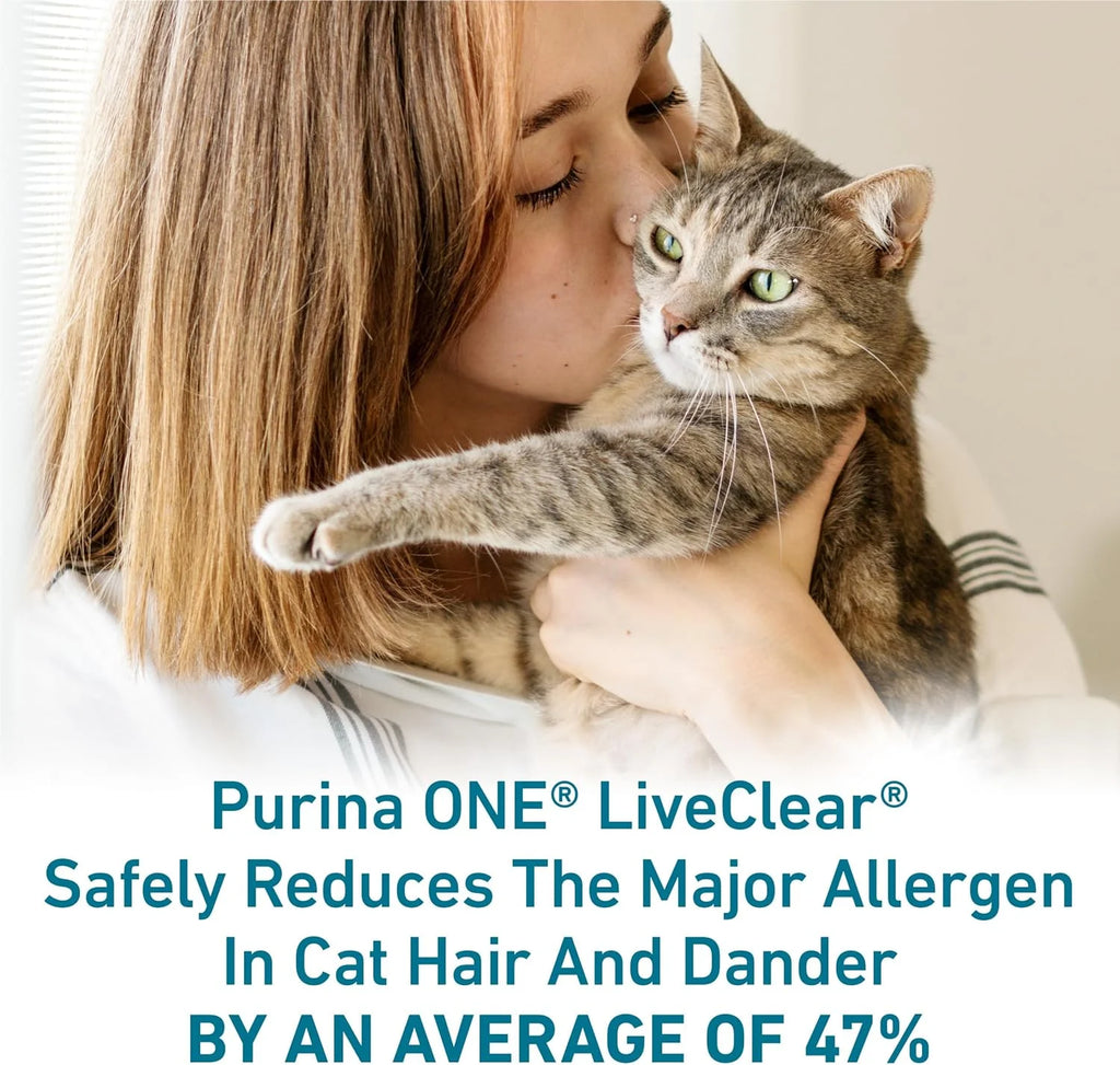 Liveclear Allergen-Reducing Cat Food Dry Formula with Real Chicken as the Number One Ingredient - 3 Lb. Bag