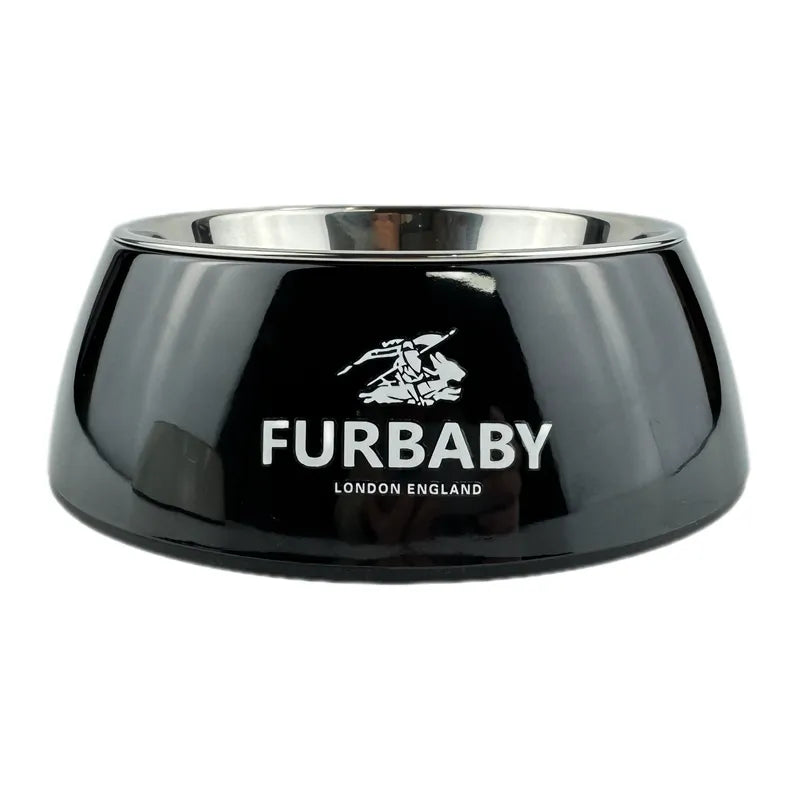Luxury Dog Bowls PAWDA Pets Bowl, Bpa-Free Food & Water Bowl for Small, Medium & Large Breeds, Non-Skid, 2-In-1 Removable Stainless Steel Pet Water&Food Bowl for Dogs and Cats J32
