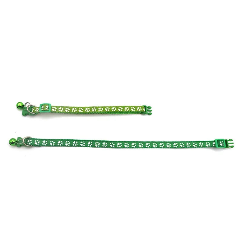 Wholesale Collars for Cat Collar with Bell Adjustable Necklace Cat Puppy Kitten Collar Dropshipping Pet Cats Collar Perro