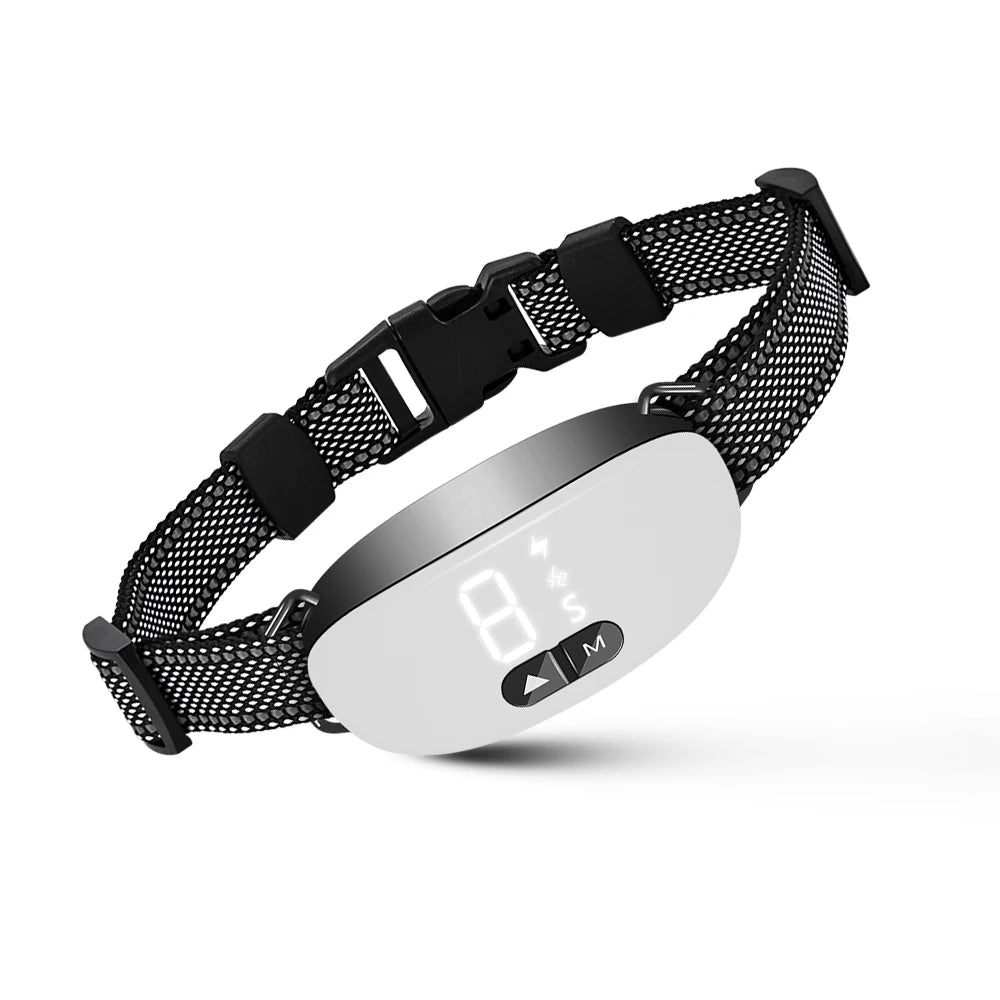 New Smart Dog Bark Collar,Rechargeable Smart Barking Collar, anti Bark Training Collar Adjustable Sensitivity